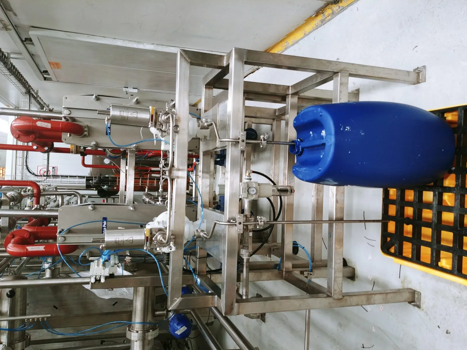 Sistema CIP 360 instalado en planta Piedras, vista 1